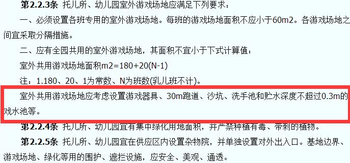 托兒所、幼兒園建筑設(shè)計規(guī)范截圖
