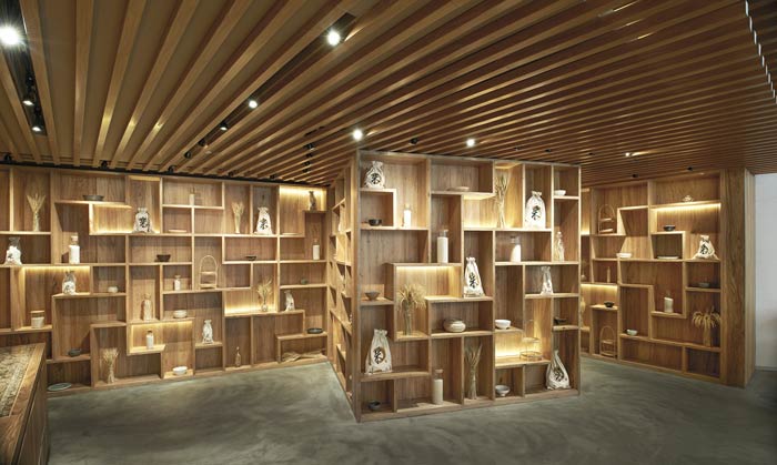 日式餐廳展示區(qū)裝修設計效果圖