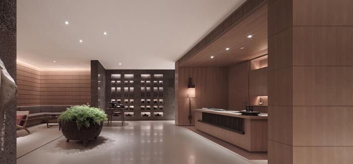 陽朔糖舍酒店SPA區(qū)域裝修設(shè)計效果圖