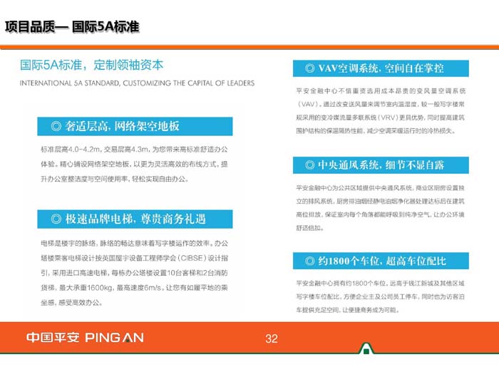 杭州平安金融中心設(shè)計標準